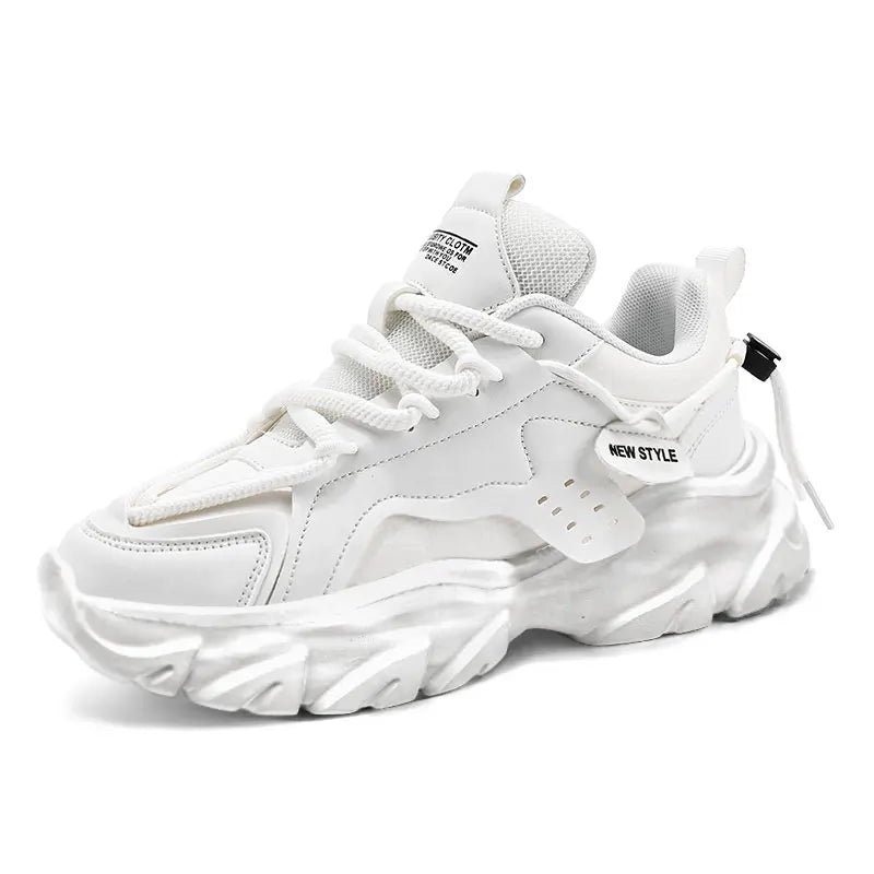 Men's Shoe Breathable Thick Soled Casual Sneakers Outdoor Running Four Seasons New Tennis Men Soft Soles Comfort Male Sneakers