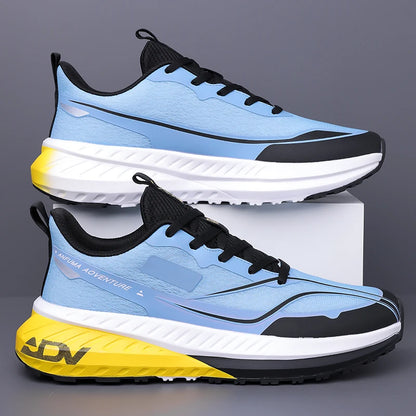 Chaussures de marche pour homme, outdoor, antidérapantes, de bonne qualité, tendance, plates, résistantes à l'usure, respirantes, baskets décontractées, sportives, chaussures de course pour homme