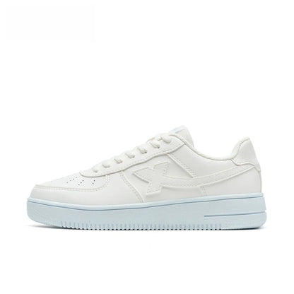 Xtep White Sneakers Female 2026 Spring Couples Versatile Trendy Casual Thick-soled Increase Sports Women Shoes 874118319851