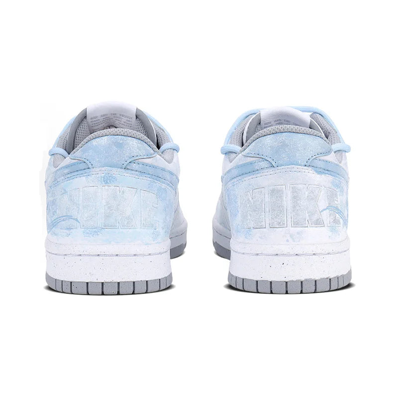 Custom Sneakers Nike Dunk "Fog Hidden Auspicious Clouds"  High-Street Retro  Chinese Ink Wash Style Low-Top Shoes For Unisex