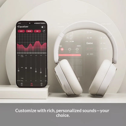 FiiO EH13 Wireless Bluetooth ANC Over-Ear Headphones – HiFi LDAC Noise Cancelling Gaming Headset with Deep Bass & Long Battery Life