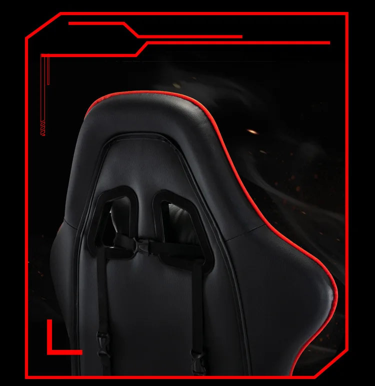 Sponge Esports Gaming Chair Internet Cafe Computer Chair Reclining Office Chair with Comfortable Rotating Design, Ergonomic Home Gaming Seat
