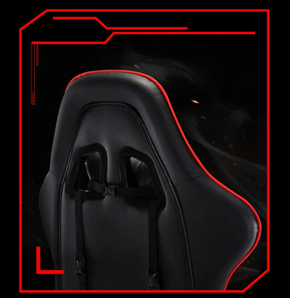 Sponge Esports Gaming Chair Internet Cafe Computer Chair Reclining Office Chair with Comfortable Rotating Design, Ergonomic Home Gaming Seat