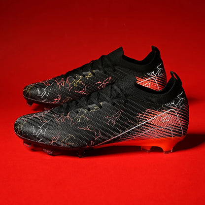 New Men's Soccer Shoes Top Quality Wholesale Cleats Football Boots Training Non-Slip Sneakers FG Drop Shipping Unisex Adult