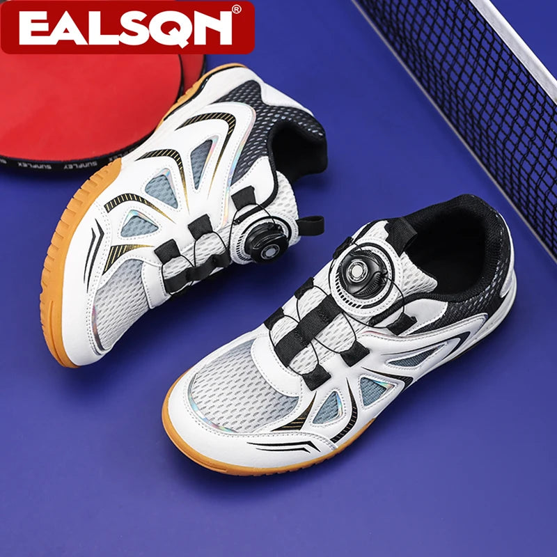 Tischtennisschuhe für Paare, leichte Sportschuhe für Badminton, rutschfeste Outdoor-Herrenschuhe, atmungsaktive Wettkampf- und Trainingssneaker