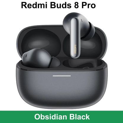 New Xiaomi Redmi Buds 8 Pro Wireless Bluetooth 5.4 Earbuds – 55dB Active Noise Cancelling TWS Earphones with AI Clear Call, 3-Mic System, Hi-Res Audio LDAC, Global Version
