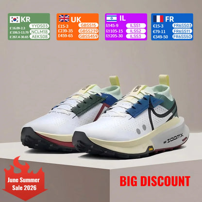 Nike Zegama Trail 2 Women's Casual Shoes Stylish and Comfortable Running Shoes Slip-Resistant and Durable FD5191-101