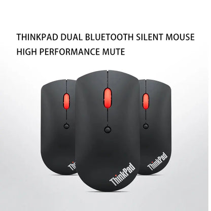 Lenovo ThinkPad Wireless Mouse 4Y50X88822 Dual Bluetooth Wireless Mouse, Ergonomic Office Mouse, 2.4GHz Laptop Mouse for Windows & Mac