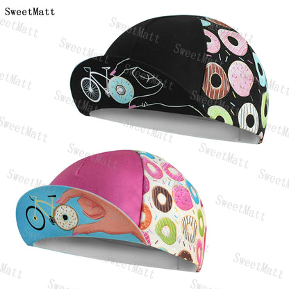 SweetMatt  Classic Retro Cycling Cap  Simple Colorful A Variety Of Styles To Choose From Unisex Size Quick Drying Bicycle Hat