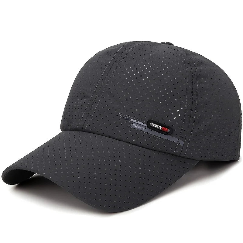 Summer UV Protection Caps Men Quick Drying UPF 50+ Baseball Travel Sun Cap Fashion Breathable Sunshade Outdoor Fishing Hat