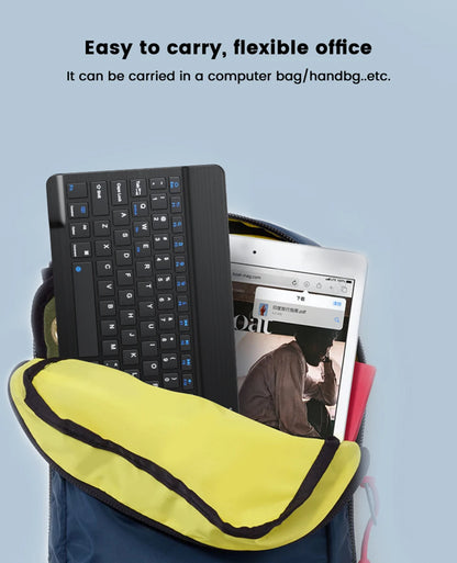 Wireless Keyboard Spanish French Azerty Russian Korean With N Mini Bluetooth For iPad Mac Tablet PC Phone Cell Laptop And Mouse