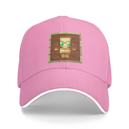 Totem Of Undying Game Baseball Caps Hip Hop Pixel Art Gold Sandwich Caps For Men Women Adjustable Headwear Outdoor