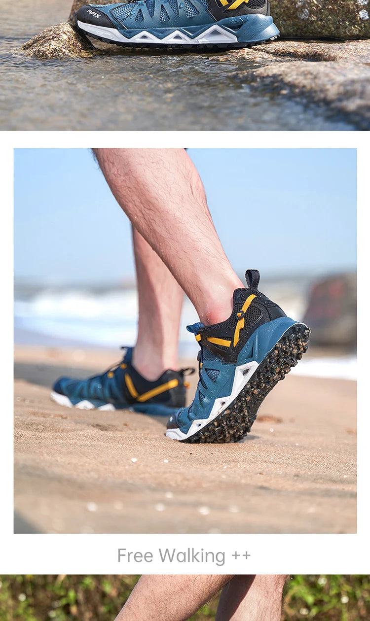 RAX Upstreams : chaussures aquatiques pour homme, baskets de sport de plein air pour homme, sandales d'été pour la plage, chaussures de pêche, chaussures de natation