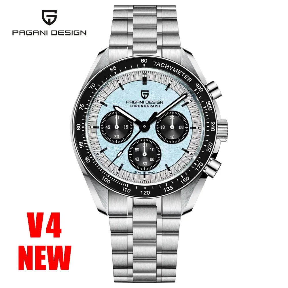 2026 New PAGANI DESIGN AK Project Mars Men's Watches Luxury Quartz Watch Men AR Sapphire Speed Sport Chronograph Automatic Date