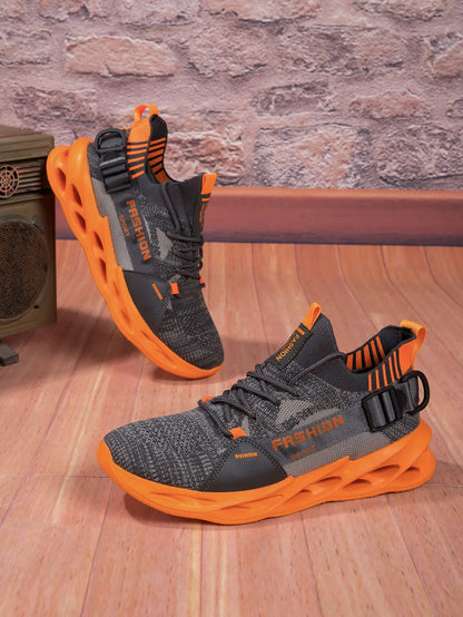 Modische lila Freizeit-Sneaker für Damen und Herren, Blade-Laufschuhe, große Größe 48, leichte, atmungsaktive Sportschuhe für Herren, Mesh-Sneaker