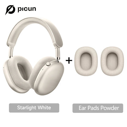 Picun F8MAX ANC Wireless Headphones 59dB Noise Cancelling Bluetooth 6.0 Over Ear Headset with Spatial Audio, 180H Battery Life & HiFi Sound