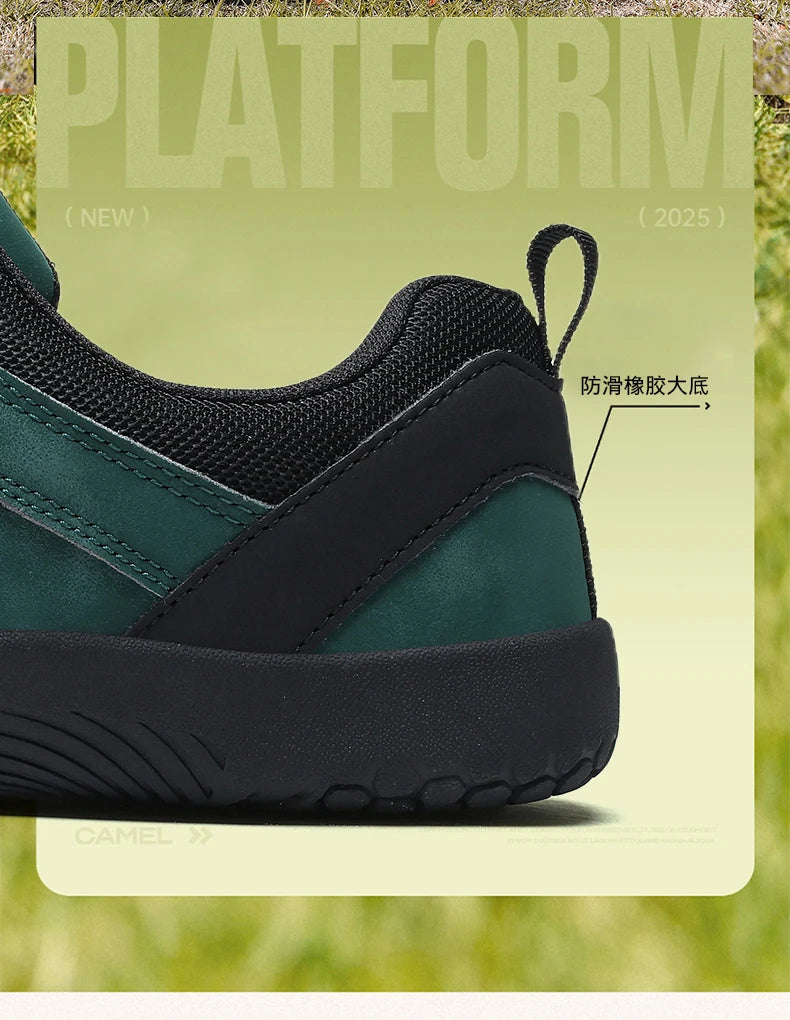 2026 New Men's Wide Width Shoes Minimalist Barefoot Sneakers Hiking Zero Drop Running Shoes Outdoor Wide Toe Non-Slip Sneakers