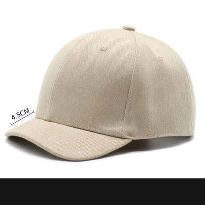 Short Brim 4 Size Fitted Closed Caps Hats New Cycling Bill Plain Trucker Men Women Hip Hop Baseball Snapback Sun Visor Era