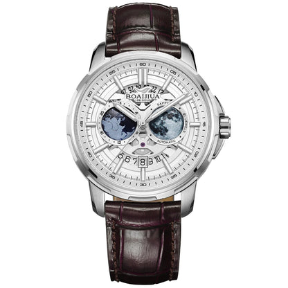 BORIAGE(BOAIJIUA) Fully Automatic Mechanical Men's Watch Original Design Mechanical Watches  Waterproof Luminous Wristwatch