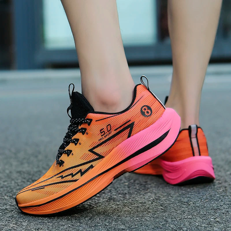 Men Sports Running Shoes Casual Marathon Lightweight Women's Comfortable Athletic Nonskid Walking Sneakers Outdoors Couple Shoes