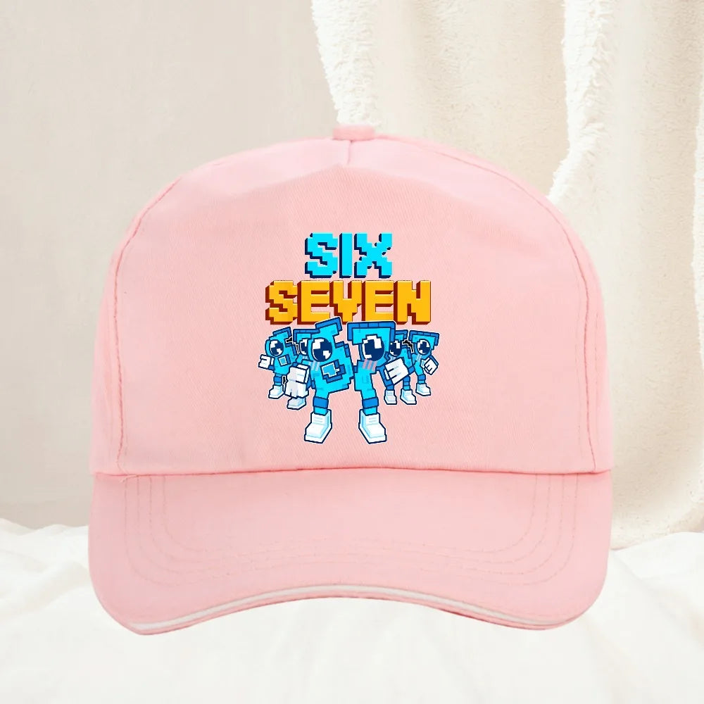 Meme 67 Six Seven 6 7 Italian Brainrot baseballkasket til mænd, truckerhat, forår, fritid, udendørs, fitness, solskærm, snapback-kasket