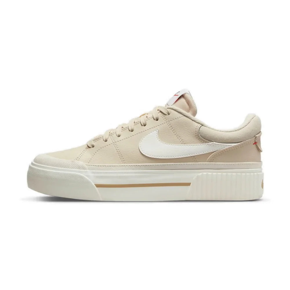 Nike Court Legacy Lift Elevated Sole Design: Slip-Resistant, Comfortable Cushioning, Durable Classic Sneakers DM7590-112