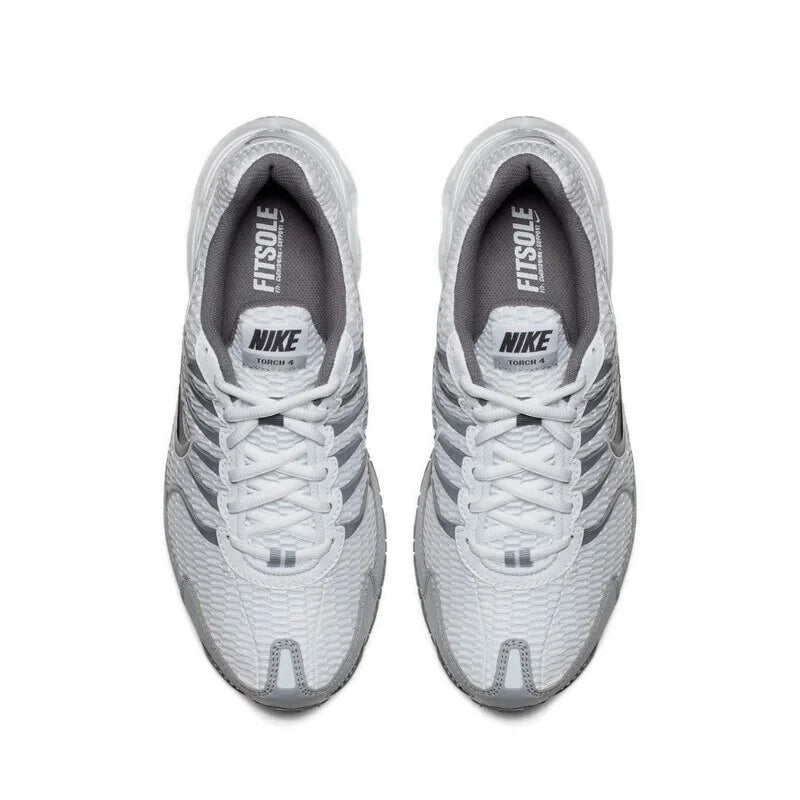 Новите визуализирани маратонки за бягане за градско придвижване Nike Air Max Torch 4 с въздушно омекотяване, леки и устойчиви на износване 343846-100