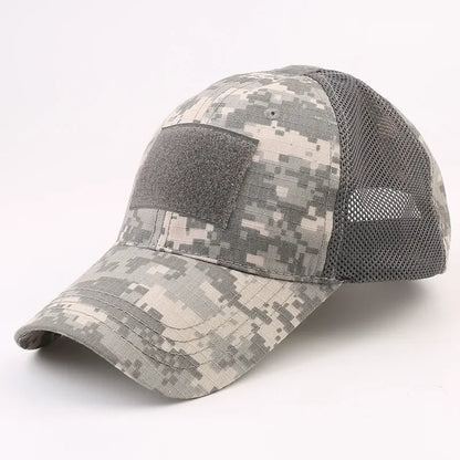 Cappellino unisex sportivo da esterno con protezione solare ad asciugatura rapida - Cappellino casual da uomo - Cappellino unisex da donna - Cappellino mimetico da caccia e pesca - Cappellino da baseball in stile militare