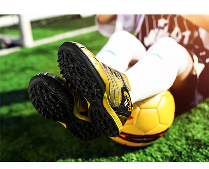 Zapatillas deportivas de entrenamiento para chicos y chicas, elegantes y cómodas, para juego, uso en interior y exterior, césped, jóvenes y estudiantes, 25-35#