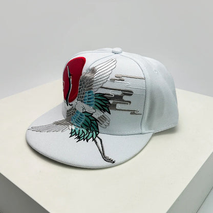 China Chic Pattern Embroidery Baseball Hats Breathable New Unisex Ethnic Style Peaked Caps Versatile Sunshade Hip Hop Fashion