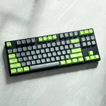 106 Keys Grey Red Keycaps PBT Specials Keycap Backlit Two-Color Key Caps For MX Switch 61/87104 Mechanical Keyboard