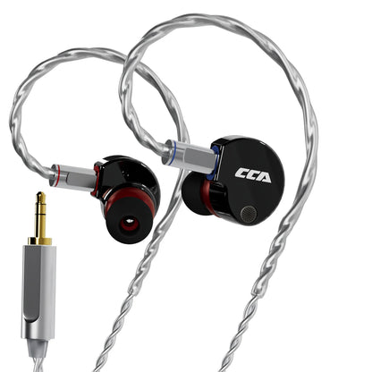 CCA Phoenix Wired Earphones Dynamic Drive LCP Diaphragm Music Headphone With Detachable Cable Noise Reduction Gaming Earphones