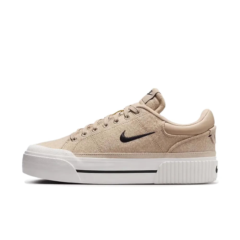 Nike Court Legacy Lift Elevated Sole Design: Slip-Resistant, Comfortable Cushioning, Durable Classic Sneakers DM7590-112