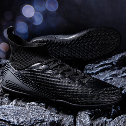 Men's Match Football Shoes TF Broken Nail Outdoor Sports Shoes Provide Super Strong Grip