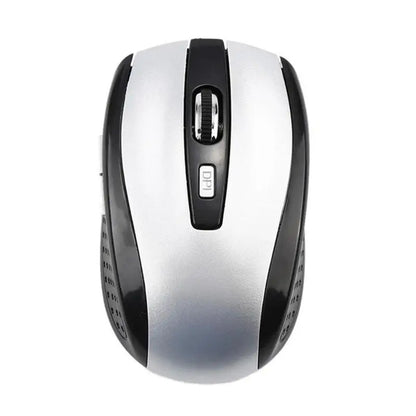 2.4GHz Wireless Mouse with USB Receiver, Ergonomic Optical Wireless Mouse, 6-Button Wireless Mouse for PC, Laptop & Computer