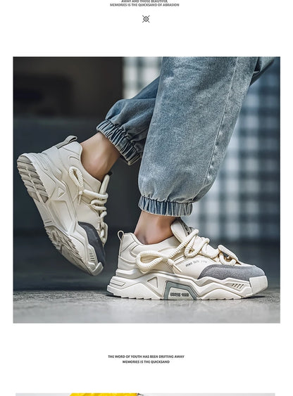 Lässige Herren-Sneaker – Frühlingsmode – Vielseitige Low-Top-Skateboard-Schuhe für Herren, geeignet für Outdoor-Sportarten