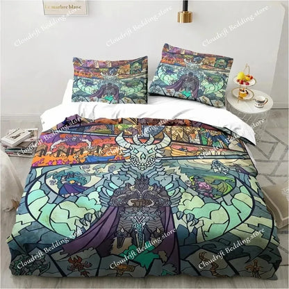 Duvet Cover 3D World of Warcraft Exquisite WOW Game Digital Printing Bedding Set Comforter Bed Home Decor Girls Boys Gift