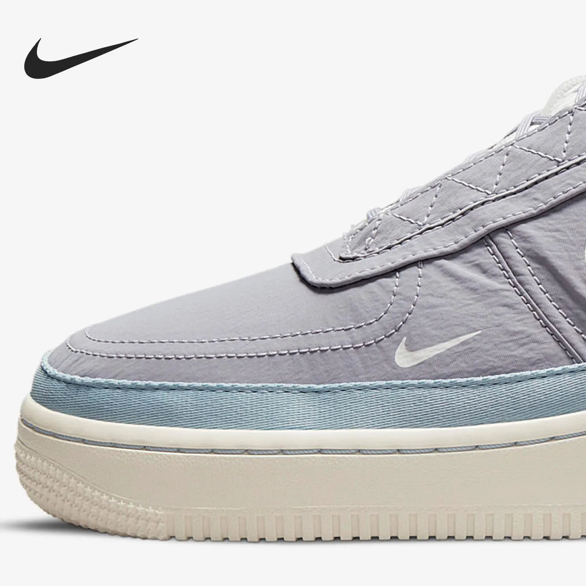 Nike Authentic AF1 Shell Women's Comfortable Sports Casual Sneakers DO7450-511