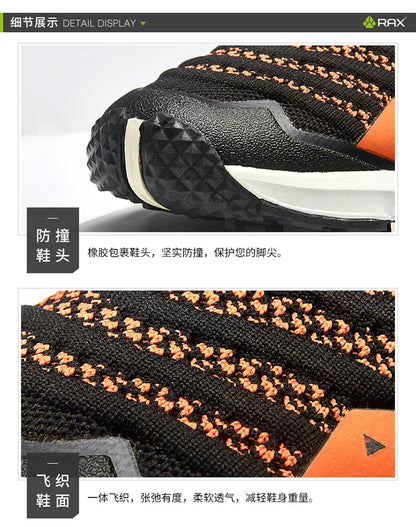 Chaussures de randonnée imperméables pour homme Rax, bottes de randonnée respirantes, baskets de sport pour le trekking en plein air, chaussures tactiques