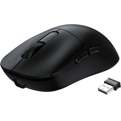 ATTACK SHARK X3 Wireless Gaming Mouse, Ultra-Light 49g Ergonomic Gaming Mouse with PAW3395 Sensor, Tri-Mode Bluetooth/2.4G/USB, 26K DPI Programmable Mouse