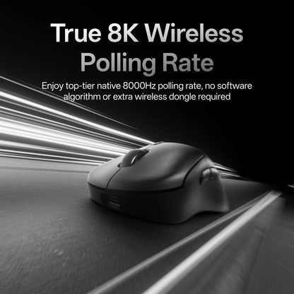 Rapoo VT3Pro GEN-1 Wireless Gaming Mouse 26,000 DPI, 8KHz Polling Rate, 59g Lightweight, 9 Programmable Buttons, PAW3398 Optical Sensor