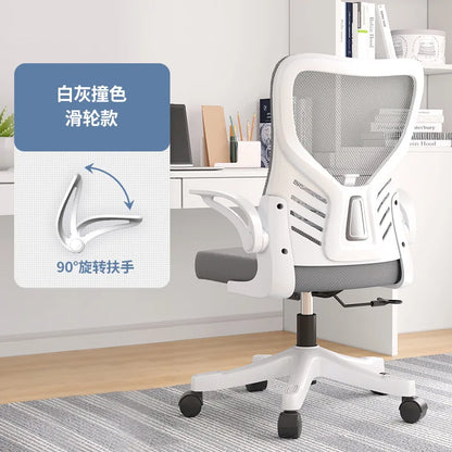 Ergonomic Office Chair Adjustable Computer Desk Chair with Lumbar Support, Mesh Executive Swivel Office Chair for Work, Study & Gaming
