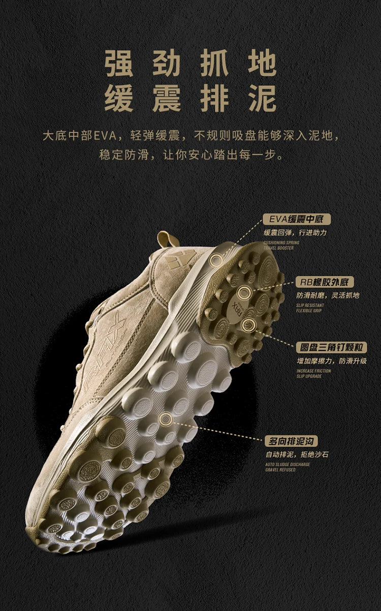 Chaussures de course RAX pour hommes et femmes – Chaussures de sport d'extérieur – Baskets légères et respirantes – Tige en maille aérée – Semelle extérieure antidérapante en caoutchouc naturel