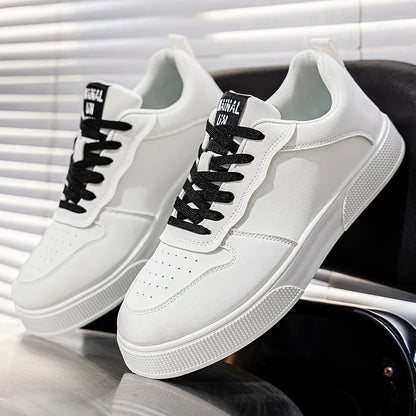 1 pair Sports Casual Skateboarding Shoes Comfortable and Fashionable, with a snug upper that fits the foot and a slip-resistant,
