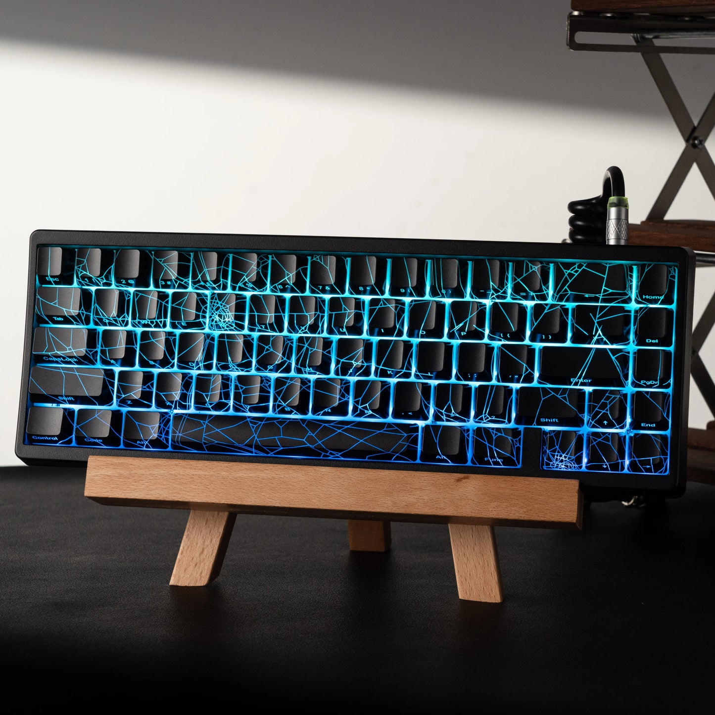 XVX M67 JadeStone mechanische Tastatur mit IMD-Tech-Tastenkappen, Hot-Swap-fähig, Gasket-Mount, Tri-Mode, individuell anpassbares RGB, kabellose Tastatur 65%