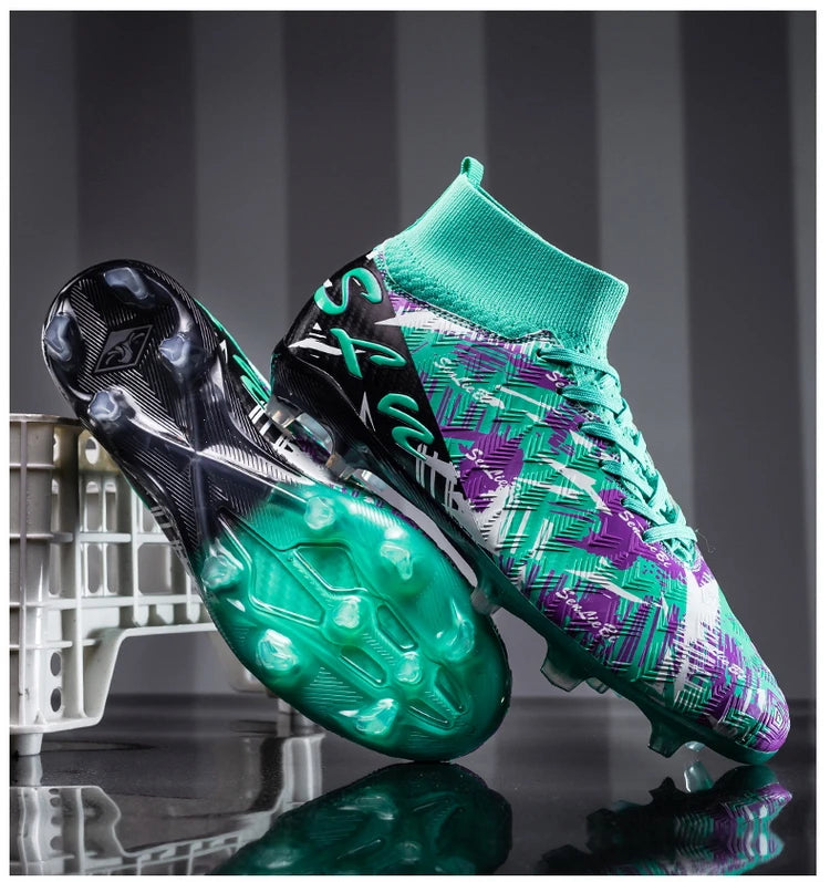 Botas de fútbol profesionales para hombre, zapatillas de fútbol Society, tacos de fútbol FG ultraligeros para entrenamiento, calzado deportivo de fútbol para exterior