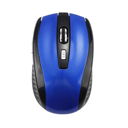 2.4GHz Wireless Mouse with USB Receiver, Ergonomic Optical Wireless Mouse, 6-Button Wireless Mouse for PC, Laptop & Computer