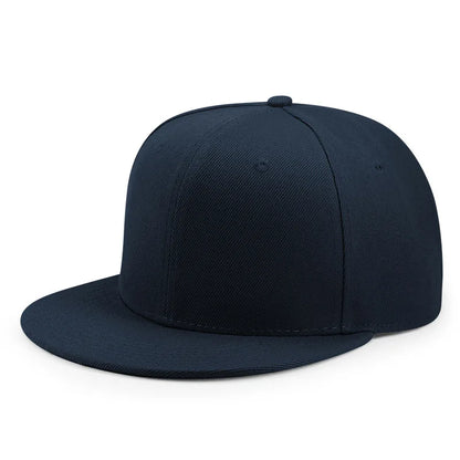 Cappellino da baseball a visiera piatta con logo personalizzato stampato o ricamato, cappellino unisex da esterno, cappellino hip hop "Dad Hat", gorras da uomo, cappellino street snapback