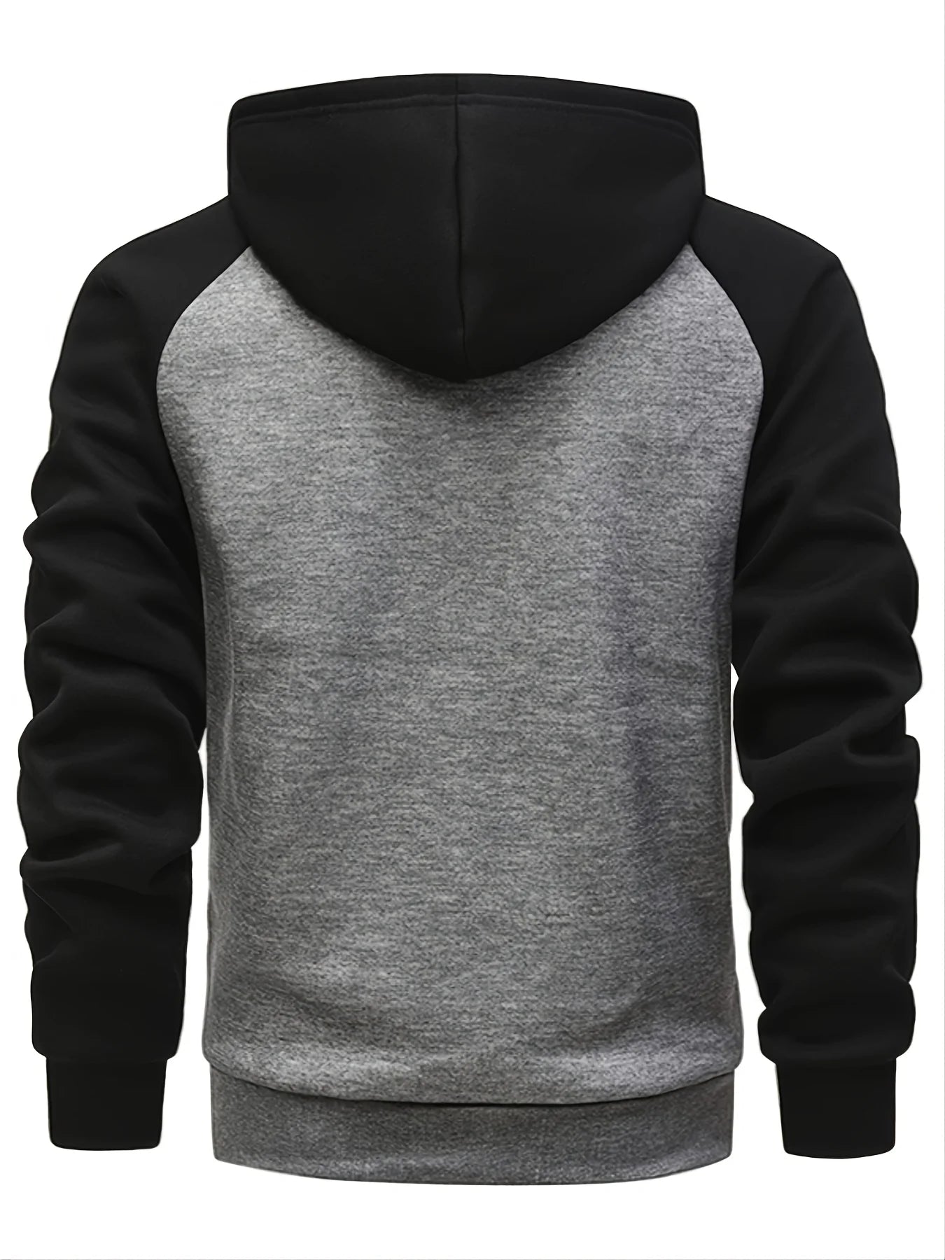 Produit gaming premium Fraquane, Autumn Winter New Zipper Fleece Hooded Coat Casual Men Women Plus Size Loose Pullover Fashion Raglan Sleeves Sweatshirt Top