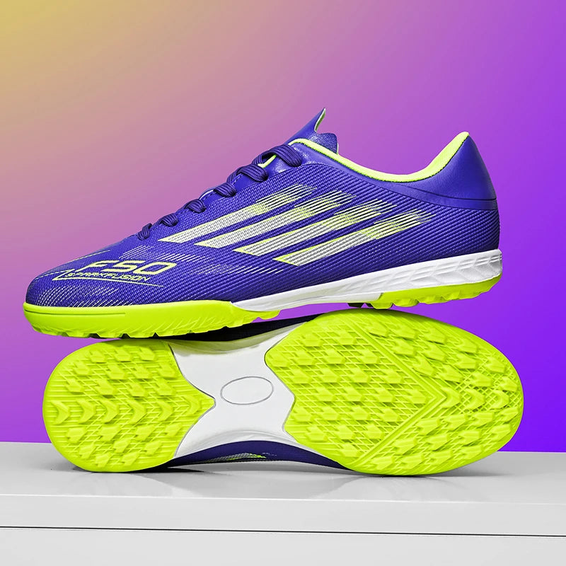 New Men Professional Football Boots Boys Soccer Shoes Sports Shoes TF/FG Match Sneakers Ankle Non-Slip Comfortable Unisex